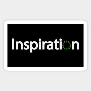 Inspiration artistic text design Magnet